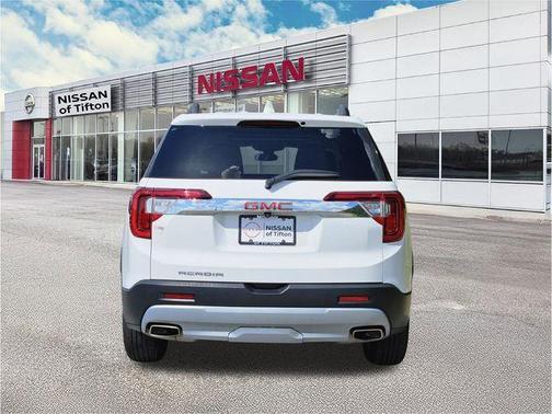 Summit White 2023 GMC Acadia SLT