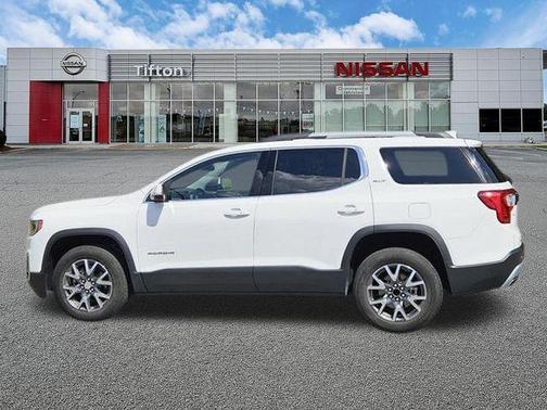 Summit White 2023 GMC Acadia SLT