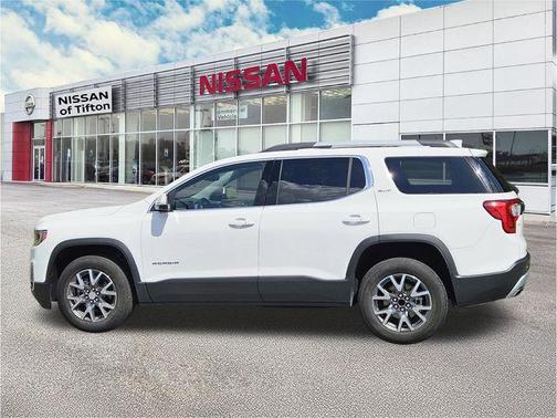 Summit White 2023 GMC Acadia SLT