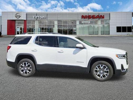 Summit White 2023 GMC Acadia SLT