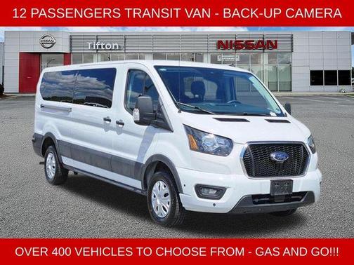 Oxford White 2024 Ford Transit-350 XLT