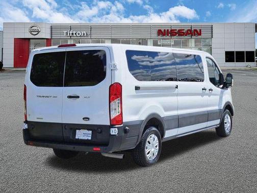 Oxford White 2024 Ford Transit-350 XLT