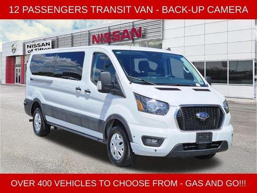 Oxford White 2024 Ford Transit-350 XLT