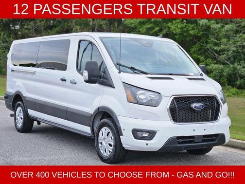 Oxford White 2024 Ford Transit-350 XLT