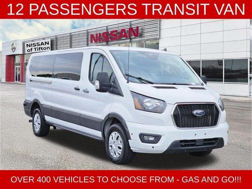 Oxford White 2024 Ford Transit-350 XLT
