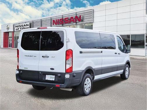 Oxford White 2024 Ford Transit-350 XLT