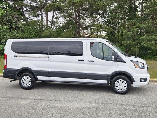 Oxford White 2024 Ford Transit-350 XLT