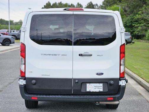 Oxford White 2024 Ford Transit-350 XLT