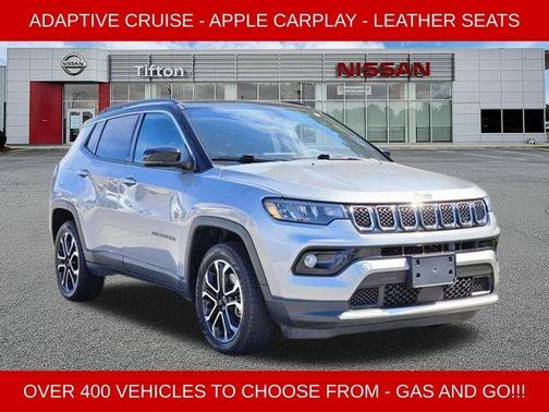 Silver 2024 Jeep Compass Limited