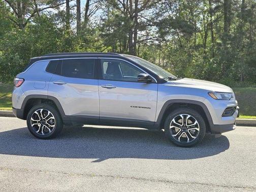 Silver 2024 Jeep Compass Limited