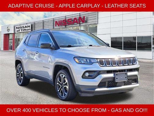 Silver 2024 Jeep Compass Limited