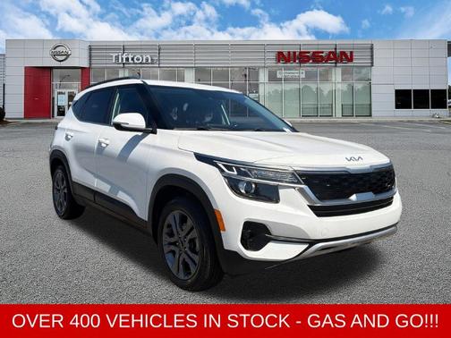 Snow White Pearl 2023 Kia Seltos S