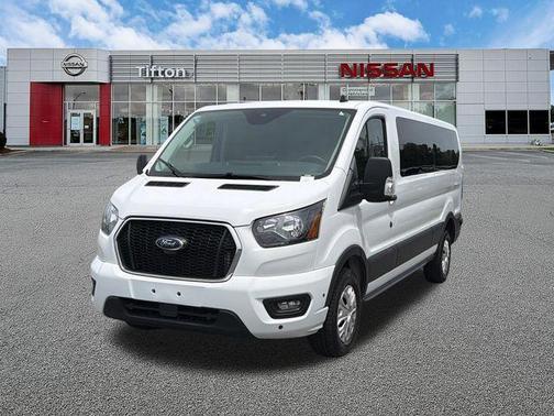 Oxford White 2024 Ford Transit-350 XLT