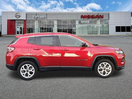 Red 2025 Jeep Compass Latitude