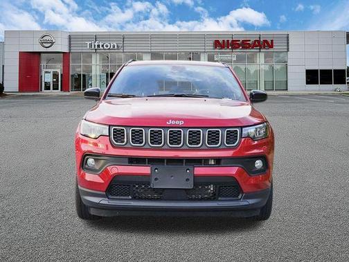 Red 2025 Jeep Compass Latitude