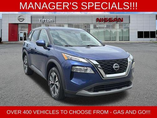 Caspian Blue 2023 Nissan Rogue SV