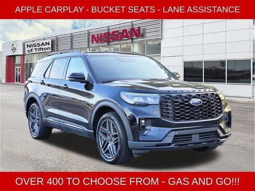 Black Metallic 2025 Ford Explorer ST-Line