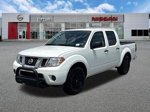 Glacier White 2019 Nissan Frontier SV