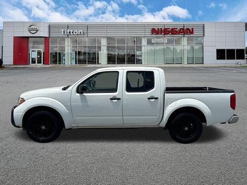 Glacier White 2019 Nissan Frontier SV