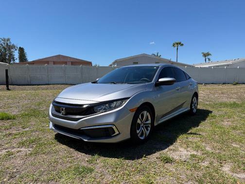 Lunar Silver Metallic 2020 Honda Civic LX Sedan