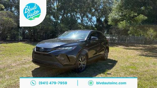 Black 2021 Toyota Venza LE