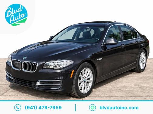 Gray 2014 BMW 528 528i