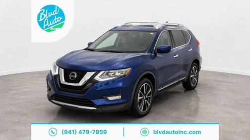 Caspian Blue Metallic 2020 Nissan Rogue SL