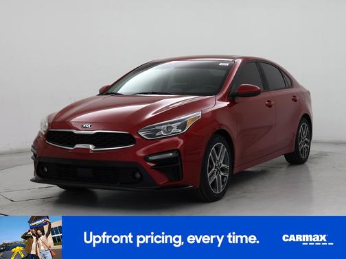 Red 2019 Kia Forte S