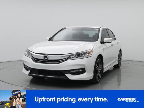 White 2016 Honda Accord Sport