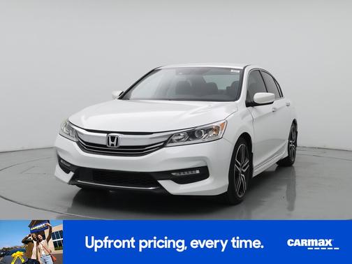 White 2016 Honda Accord Sport