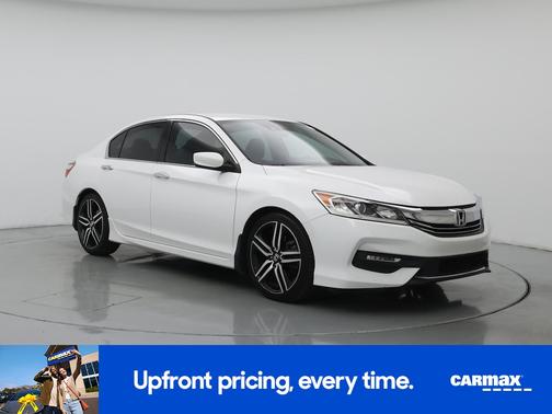 White 2016 Honda Accord Sport