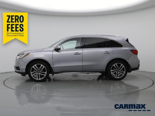 Silver 2017 Acura MDX Advance