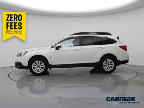 White 2017 Subaru Outback 2.5I Premium