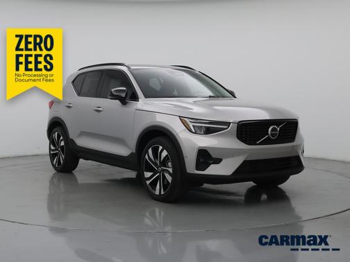 Silver 2023 Volvo XC40 B5 Ultimate Dark Theme