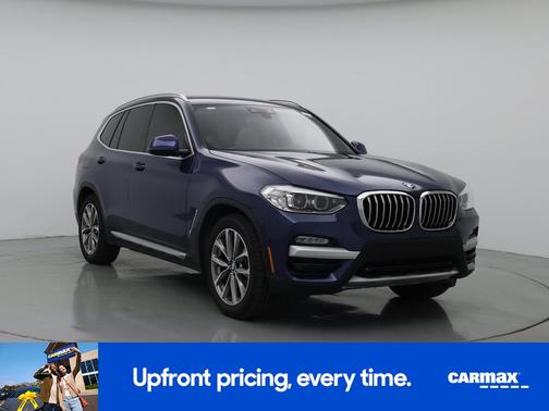 Blue 2019 BMW X3 sDrive30i