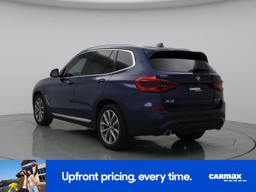 Blue 2019 BMW X3 sDrive30i