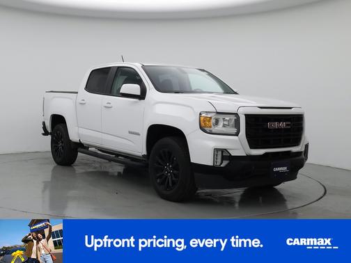 White 2022 GMC Canyon Elevation