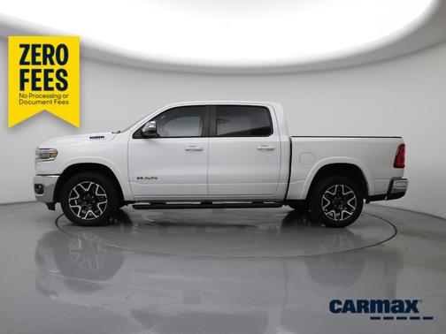 White 2025 RAM 1500 Laramie
