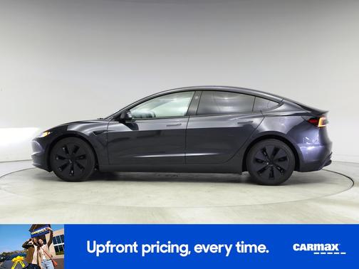 Gray 2025 Tesla Model 3 Long Range