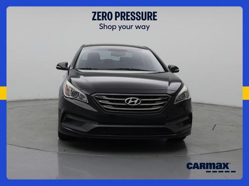 Black 2017 Hyundai SONATA Sport