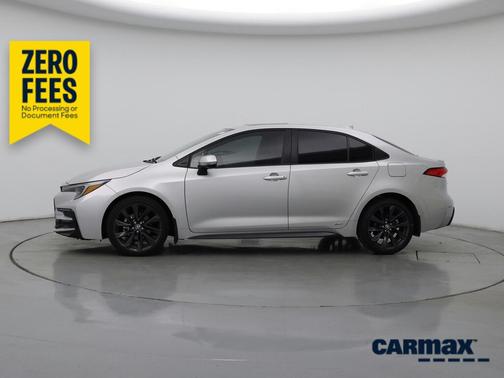 Silver 2025 Toyota Corolla Hybrid SE