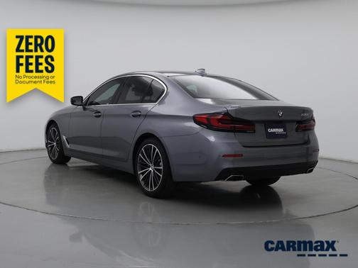 Gray 2021 BMW 530 I