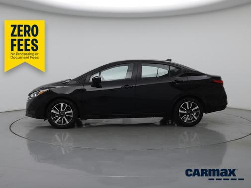 Black 2024 Nissan Versa SV