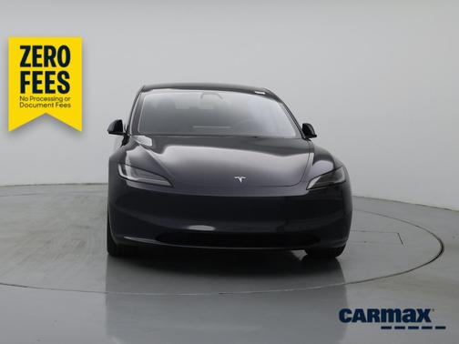 Gray 2025 Tesla Model 3 Long Range