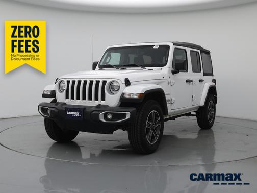 White 2023 Jeep Wrangler Unlimited Sahara