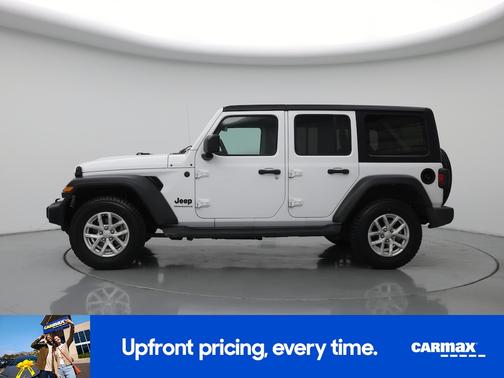 White 2023 Jeep Wrangler Unlimited Sport S