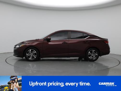 Burgundy 2022 Nissan Sentra SV