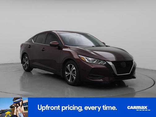 Burgundy 2022 Nissan Sentra SV
