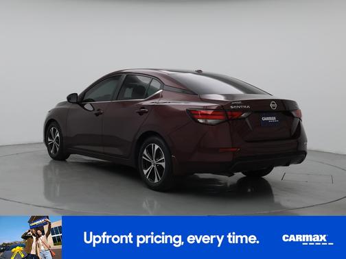 Burgundy 2022 Nissan Sentra SV