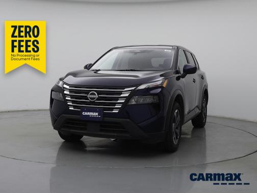 Blue 2025 Nissan Rogue SV